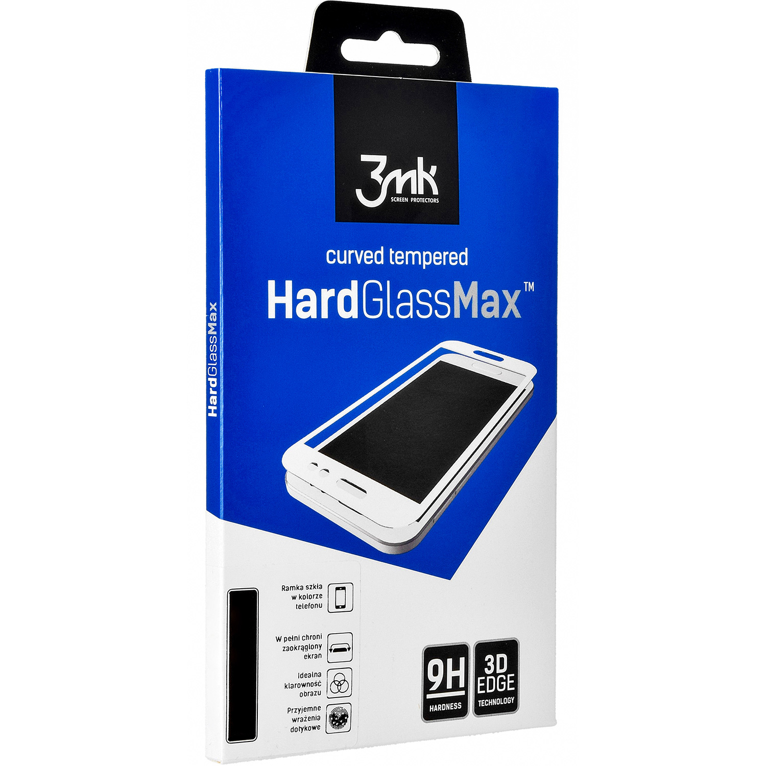 Szkło ochronne 3mk HardGlass Max dla iPhone 11 / XR, czarne